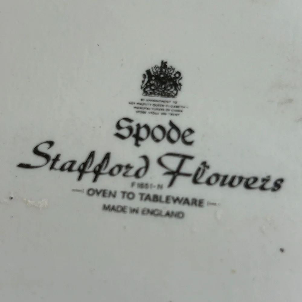 Vintage Spode 